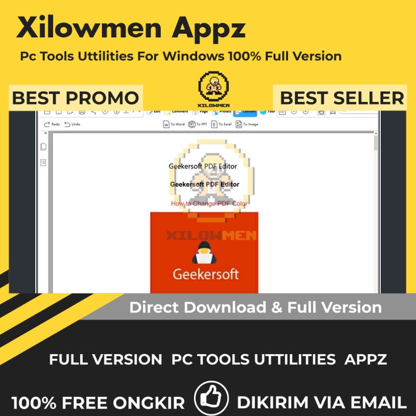 [Full Version] GeekerPDF Pro PC Tools Software Utilities Lifetime Win OS