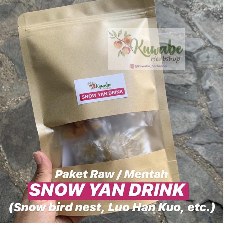 

➱ SNOW YAN DRINK/ PAKET MENTAH SNOW BIRD NEST TINGGI KOLAGEN ♠