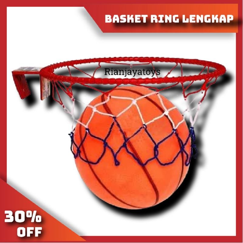 Mainan Anak Bola Basket Dan Ring Basket / Mainan Anak Bola Basket