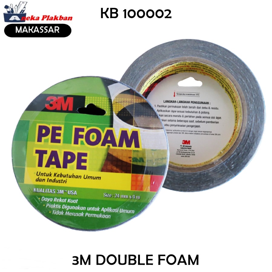 

3M DOUBLE FOAM 24MM 4MTR