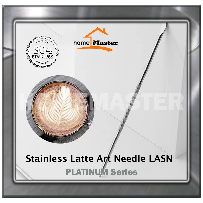HomeMaster Latte Art/Dekorasi/Etching Barista Needle/Jarum/Pen Stainless/Besi Baja Tahan Karat SUS30