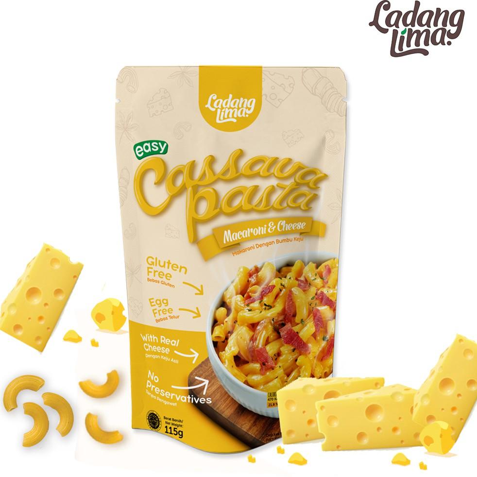 

O95 Ladang Lima Cassava Pasta Mac and Cheese 115gr PROMO SPESIAL ⇯