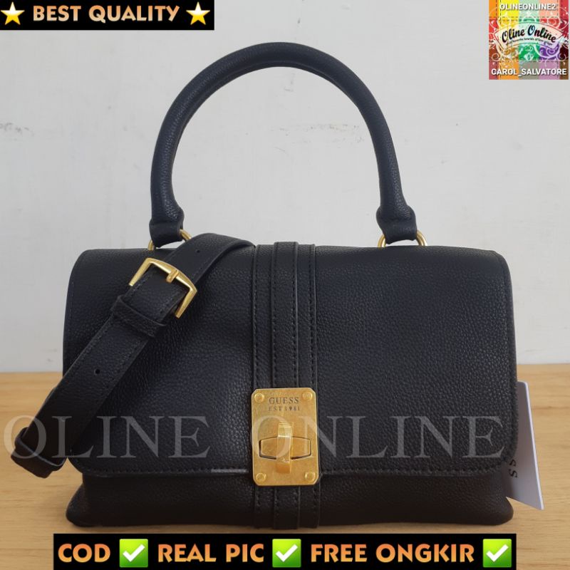 tas new kasinta medium flap crossbody selempang bag logo brown black white coffee cirebon ciayumajakuningan majalengka indramayu tegal brebes losari sindang laut GS GB ciledug READYSTOCK COD Gojek Instan