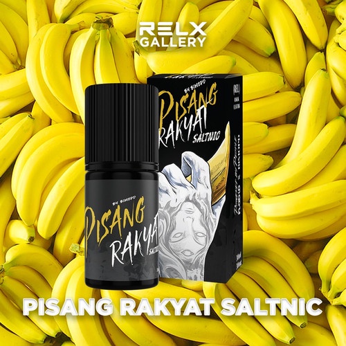 Foom Pisang Rakyat Pisang Madu Karamel 30ML 30MG Saltnic