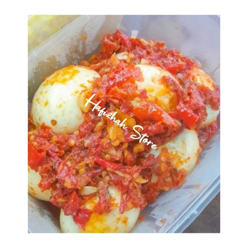 

Telor balado Ceplok/Bulat isi 6btr