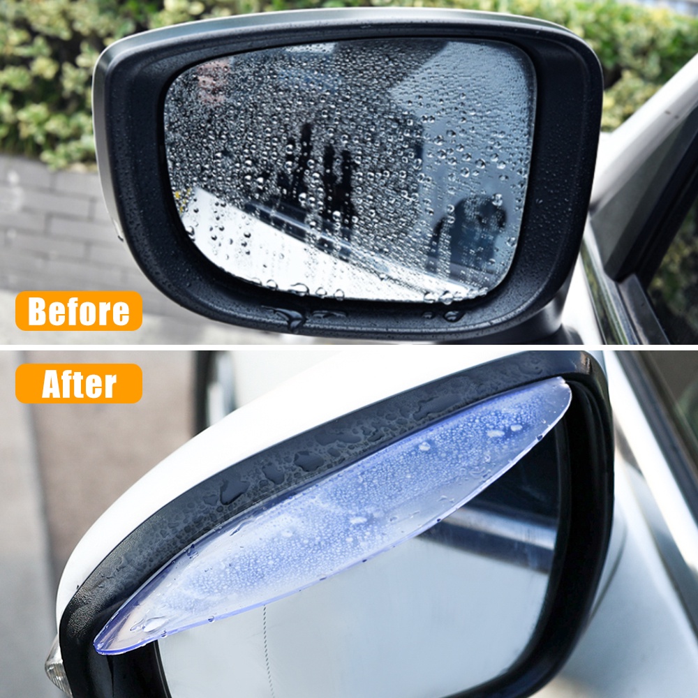 (BUY 1 GET 1) Kaca Cermin Otomatis Mobil The Rain Stop Driving On Rainy Accessories AUTO Spion