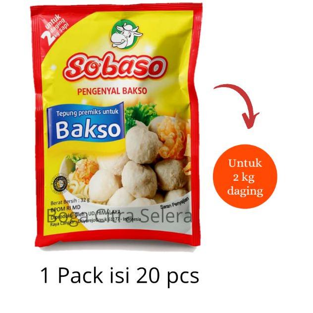 

✱ Sobaso Tepung Pengenyal Bakso 32gr (1 Pack) ☜