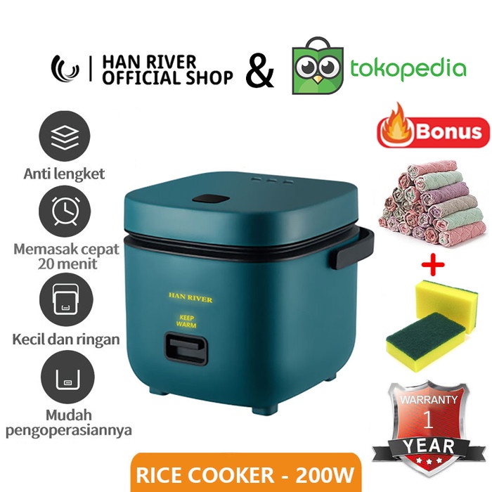 HAN RIVER Rice Cooker HRRC03 magic com Portable/Travel version/ studen