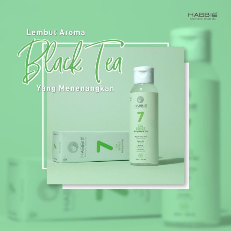 Habbie Minyak Telon Aroma Teh/ Tea Aromatic Telon 100ml