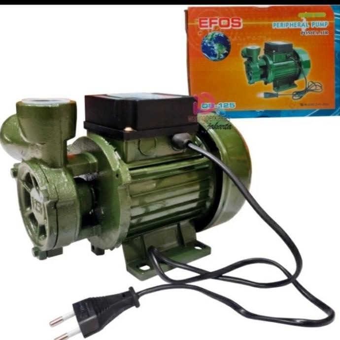 Pompa Air Efos Db 125 - Pompa Air Listrik 125- Mesin Pendorong Sanyo Sumimasenonlineshop
