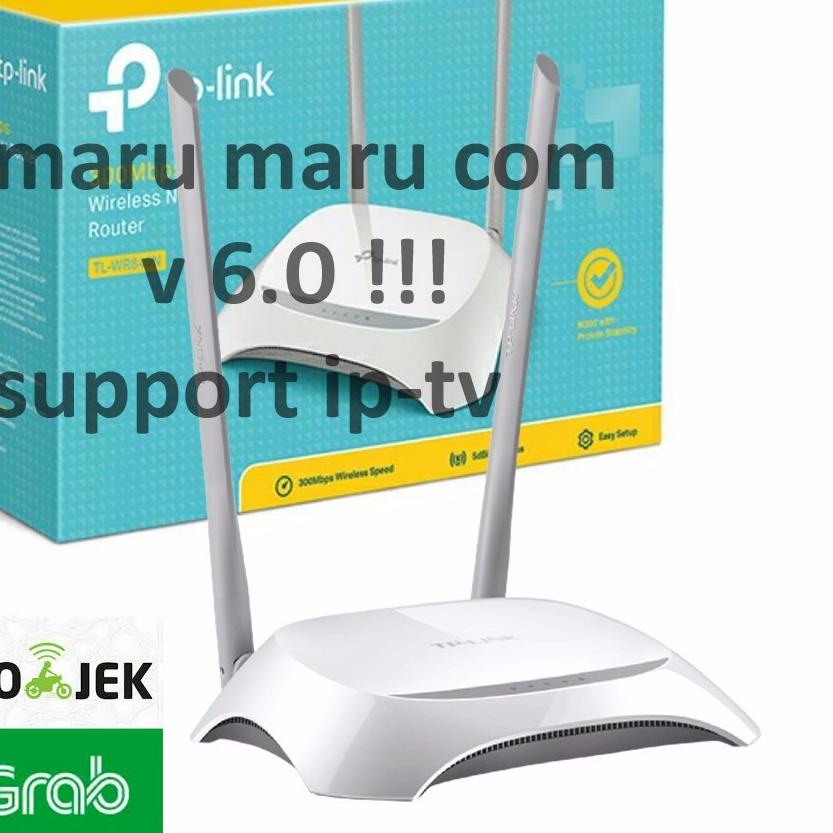 ✭ TPLink N wr840n TP-Link 300mbps Wireless Router V6.2 4 mode ☆