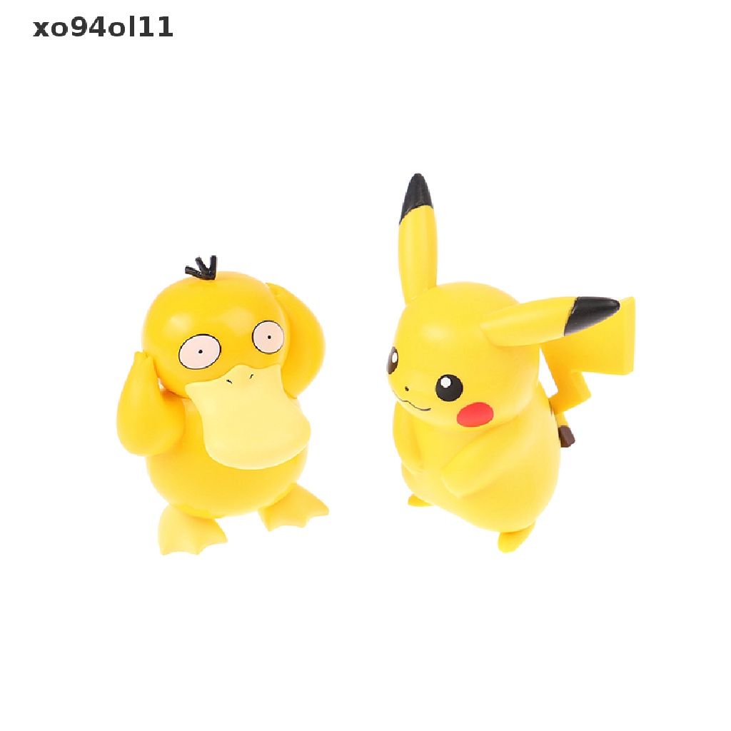 Xo Pokemon Pikachu Angka Boneka Kartun Anime Model Mainan Hadiah Ulang Tahun Anak OL