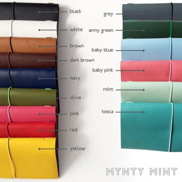 

myntydori - Leather (Passport Size) (Traveler's Notebook/Journal)