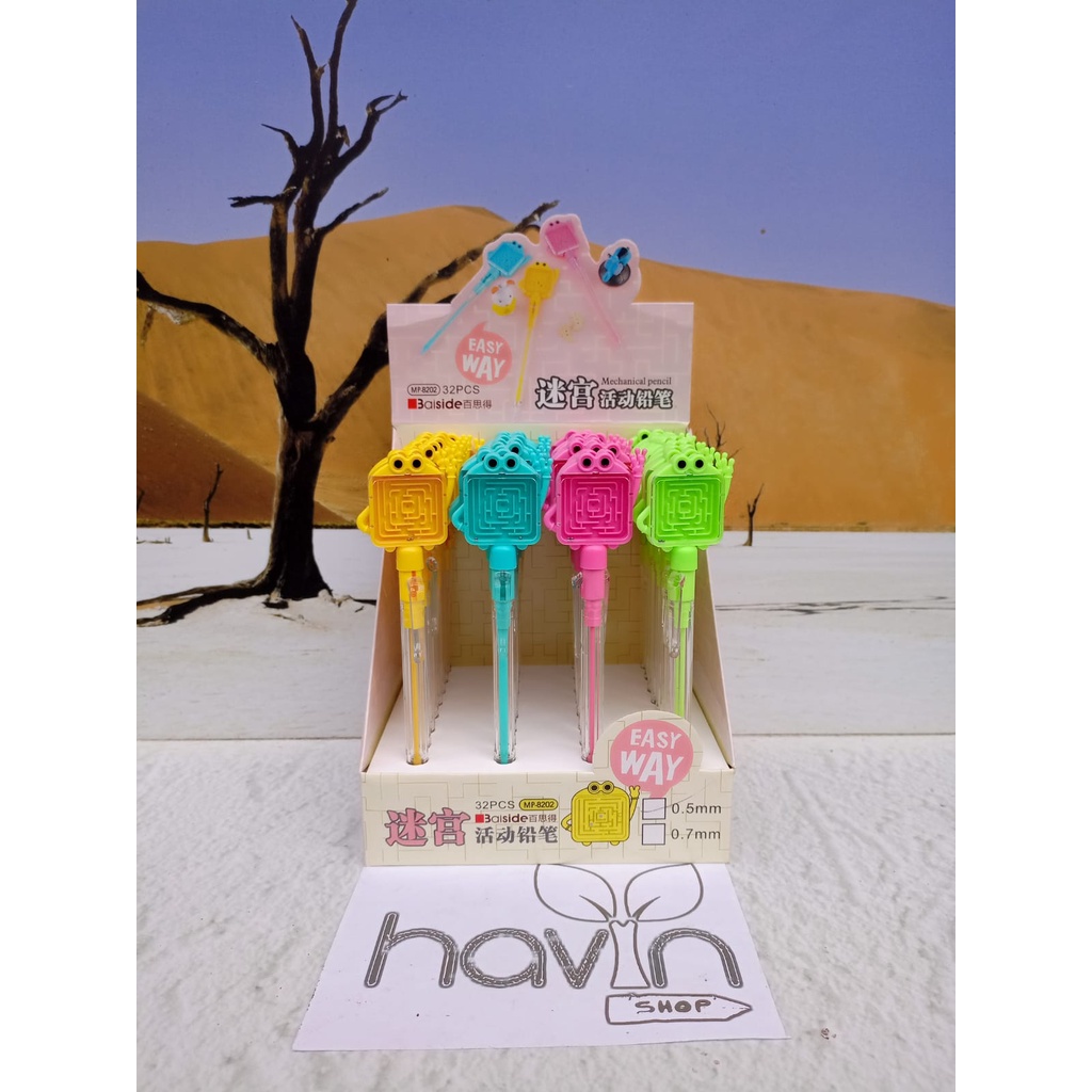 

(1pc) PENSIL MEKANIK 0.5MM + STIP/MEKANIK PENCIL