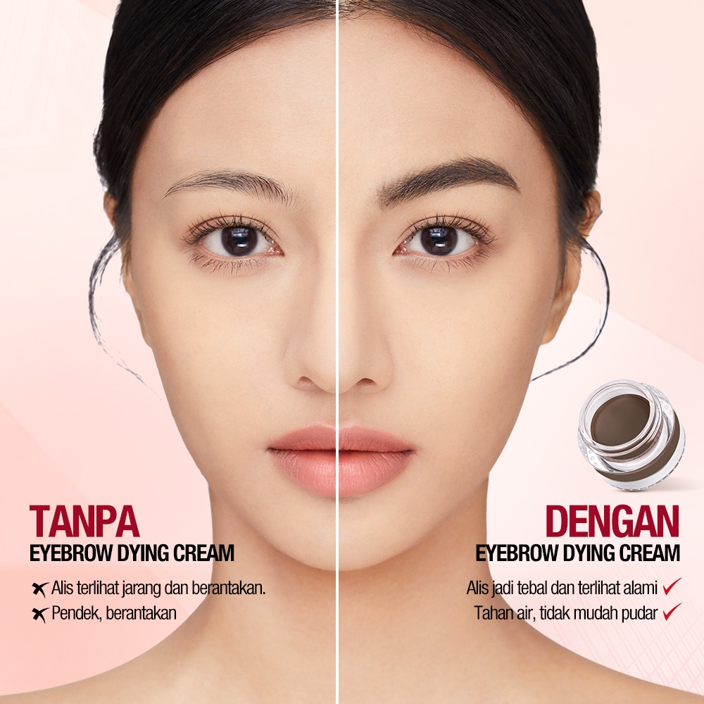 ★ BB ★  O.TWO.O Eyebrow Dying Cream Natural Shaping - Waterproof and not easy to be stained - O TWO O