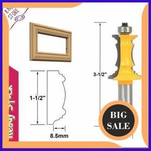 last stok Mata Pisau Profil Router Trimmer Molding Lis Kayu Pigura Panel Cabinet Pintu Kus