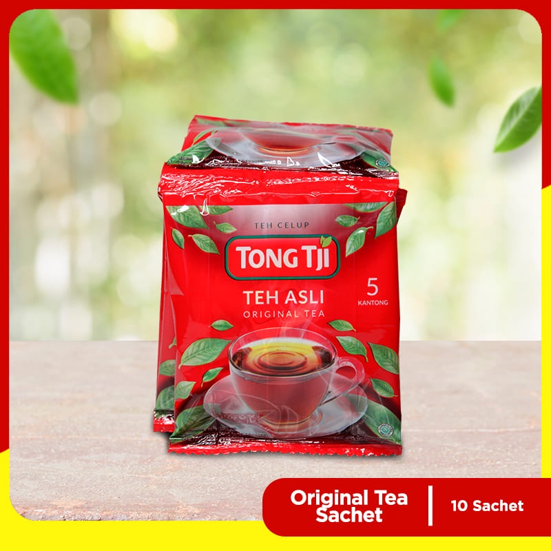 Tong Tji Black Tea / Teh Hitam Sachet, Teh Celup per Renceng