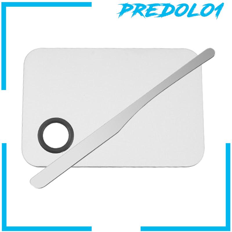 [Predolo1] Spatula Palet Pencampur Makeup Untuk Pigmen Foundation Cair Pernis Kuku