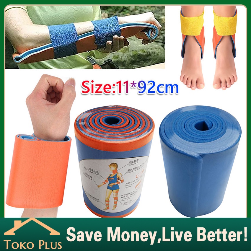 Splint Patah Tulang Flexible Verban Perban Patah Medis Tulang Bidai Splinting Brace Tangan Kaki