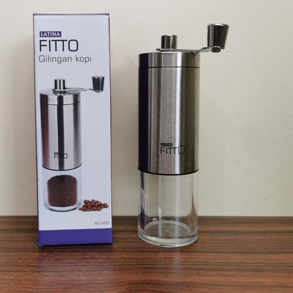 ۝ Latina Fitto Mini Manual Coffee Grinder Penggiling Kopi grinder Kopi Handy coffee Grinder Kopi ™