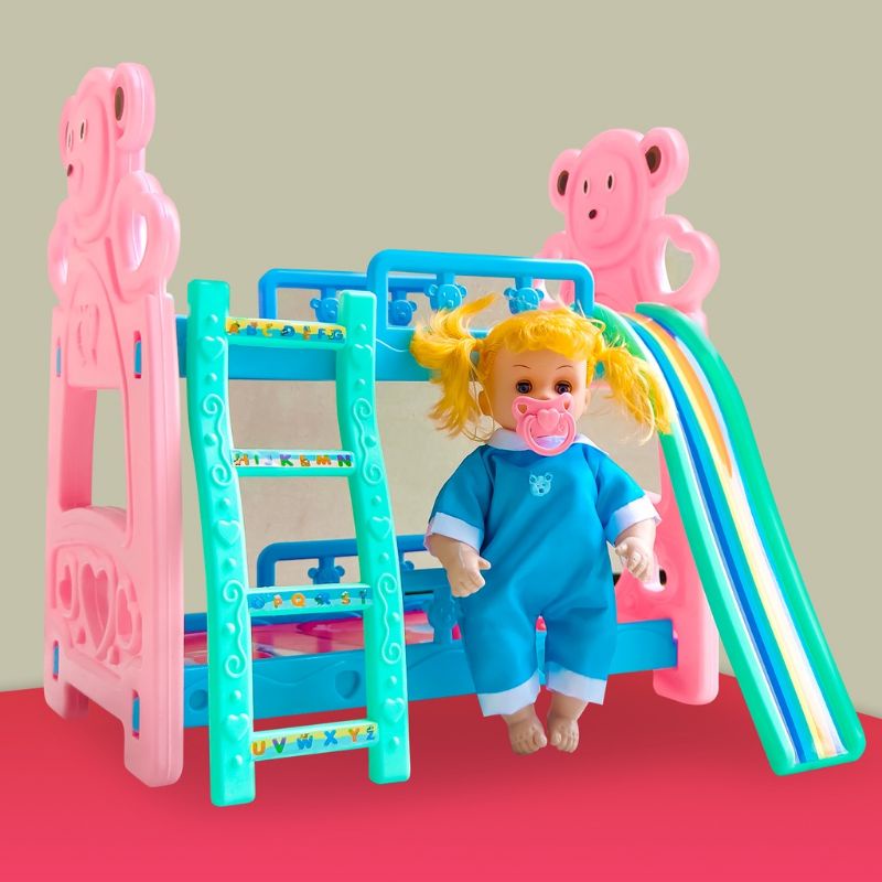 MAINAN ANAK KASUR TINGKAT PEROSOTAN BONEKA MENANGIS SET KODE SS1319