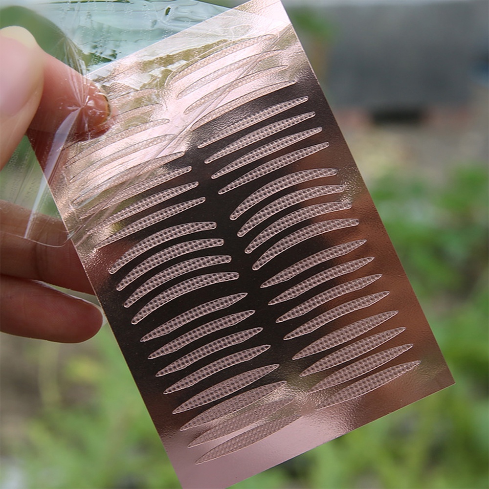 60 * 80mm Tahan Air Stiker Kelopak Mata Ganda Tak Terlihat Jejak Rose Gold Double Eyelid Patch Beberapa Model Firm Double Eyelid PasteMakeup Tools