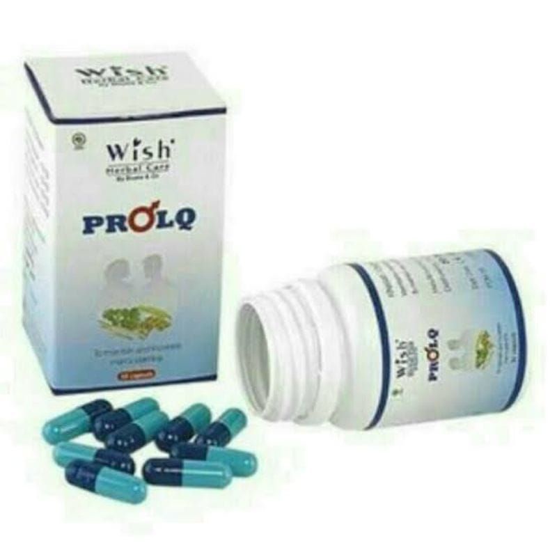 PROLQ Wish ProlQ - Suplemen Herbal Stamina Pria dr. Boyke - Original RESMI dr. Boyke, BPOM