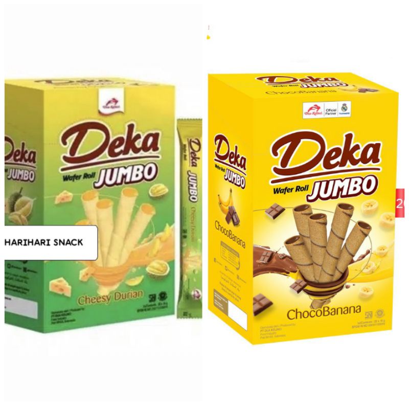 

DEKA WAFER ROLL JUMBO 16G - ISI 20 PC