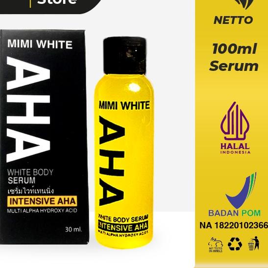 ✽ AHA MIMI WHITE Body Serum 100 ML ۞