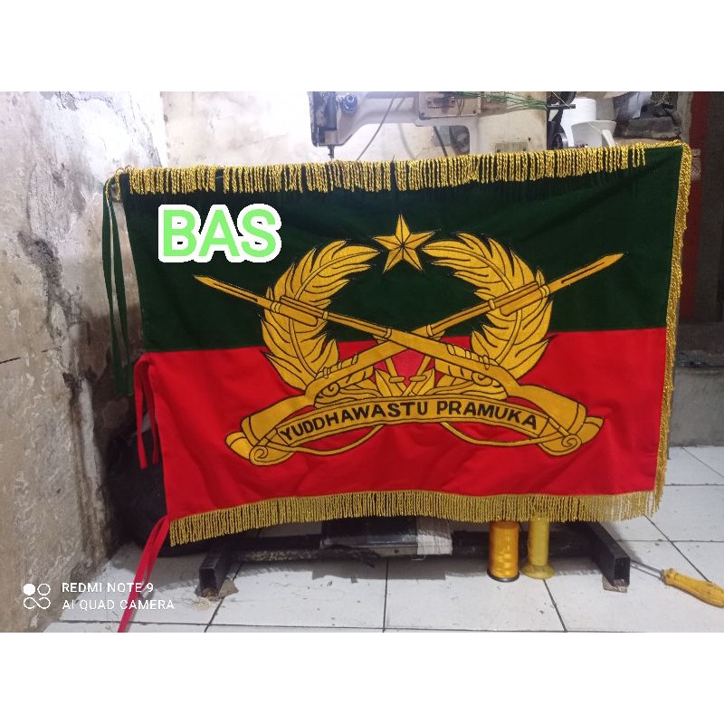 BENDERA PETAKA YUDDHAWASTU PRAMUKA/BENDERA CUSTOM/BENDERA REQUES/BENDERA BORDIR RUANGAN