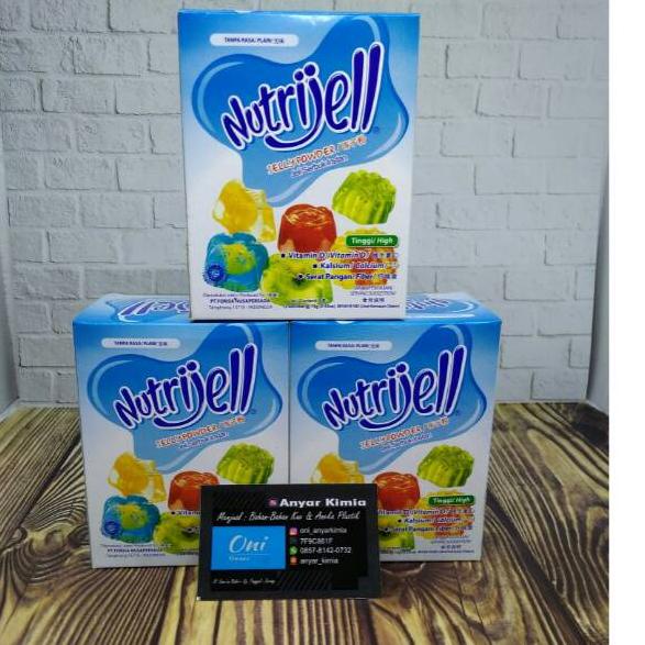 

ⅎ Nutrijell Plain kemasan 1 kotak @12 saset ❆