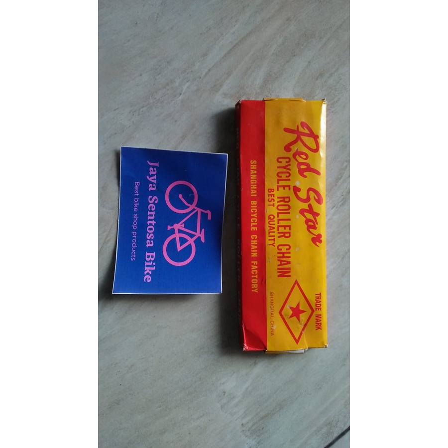 TERMURAH!!! Rantai Sepeda / Single Speed / RED STAR / Realpict