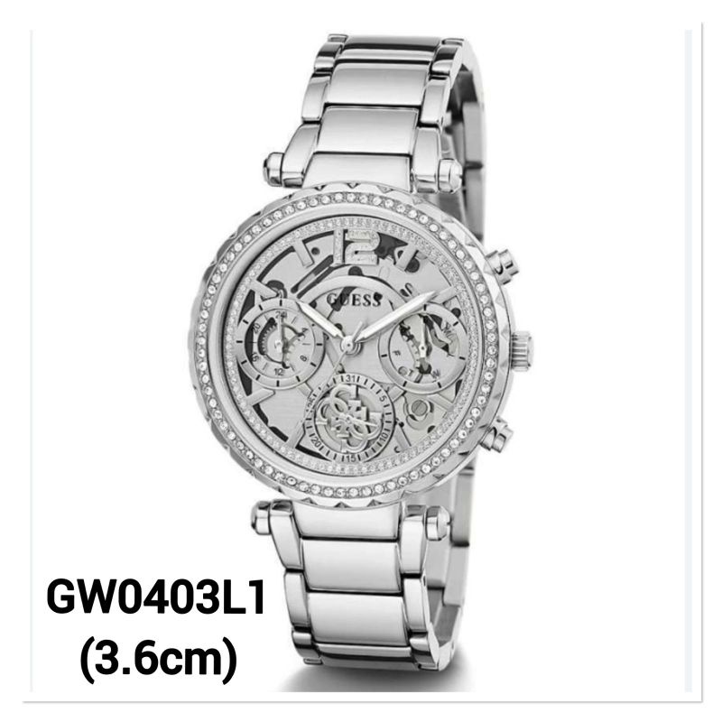 Jam Wanita Merek Guess GW0403L1 GW0403L2 GW0403L3 Original 36mm