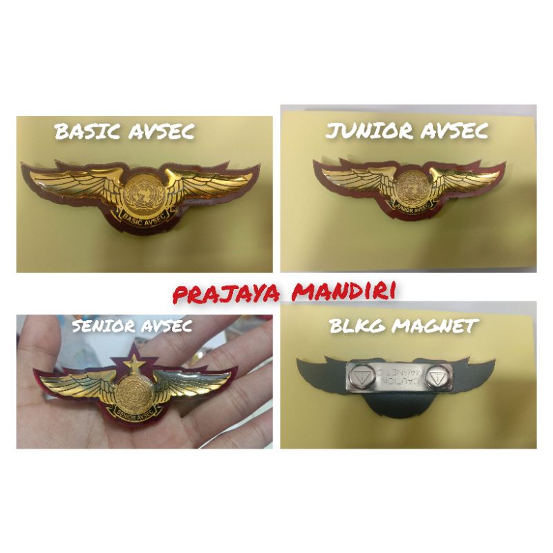 Wings perhubungan BASIC AVSEC | JUNIOR AVSEC | SENIOR AVSEC