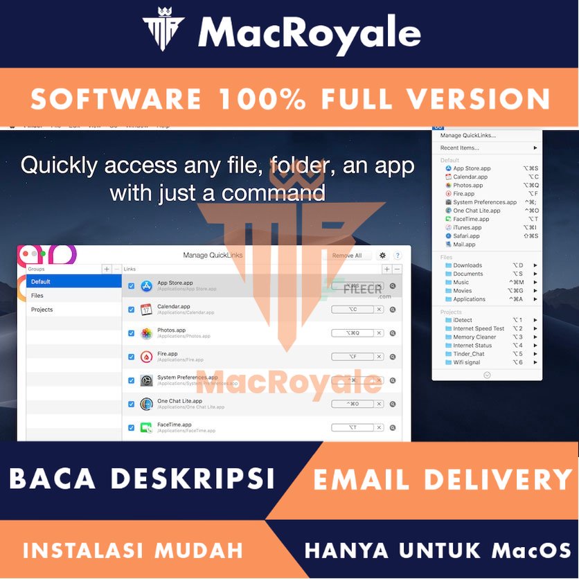 [MacOS] QuickLinks Full Version Lifetime Full Garansi