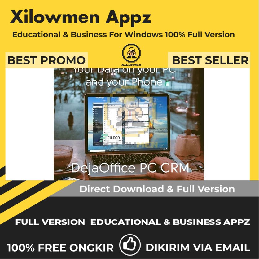 [Full Version] DejaOffice PC CRM Professional Pro Educational Business Lifetime Win OS