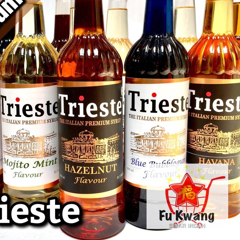 

♫ Sirup Trieste Premium Syrup 650 ml ❈