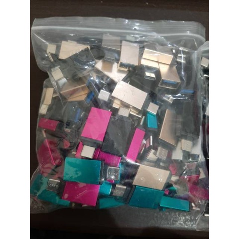 OTG MINI PERSEGI TYPE C Sambungan konektor NON KABEL MURAH