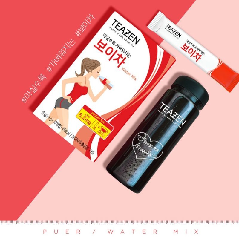 

Teazen Slim Powder Pure Tea Isi 10 Stick