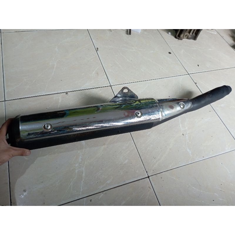 SLENCER KNALPOT STANDARAN HONDA MEGA PRO NEW PRIMUS ORI  YUTAKA GL156