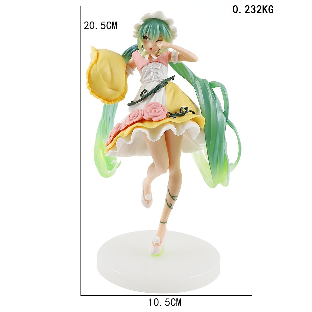 Miku Sleeping Beauty PVC Action Figure Model Boneka Mainan Butik Dekorasi Hadiah Ulang Tahun