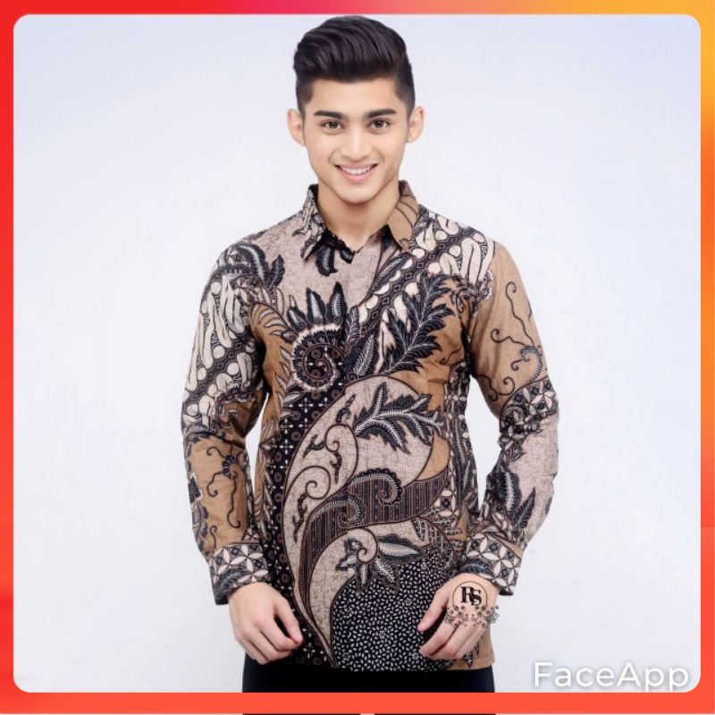 [BUTIK DIAN] NEW ARRIVAL DISTRO BATIK PRIA BORDIR SOGAN HRB026 BATIKAF NOTOARTO BATIK IPNU-IPPNU HEM PRIA