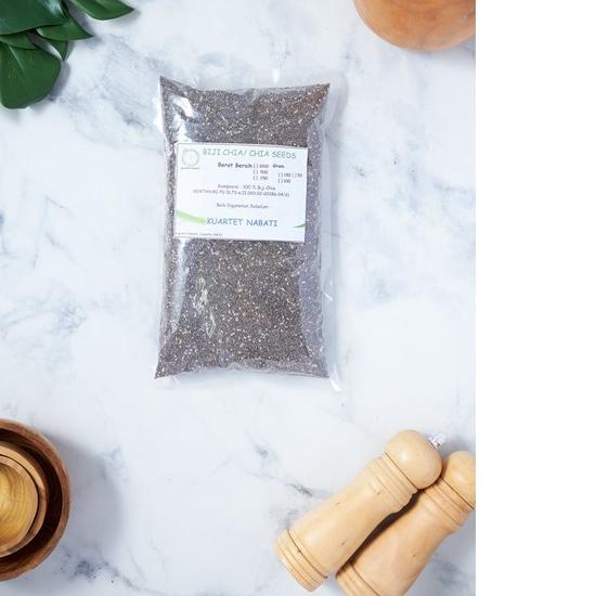 

➸ 500gr Organik Black Chia Seeds - Biji Chia Hitam Organik - USDA Certified ♪