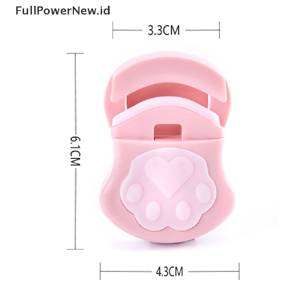 Power 1Pcs Penjepit Bulu Mata Mini Portable Eye Lashes Curling Clip Makeup Eyelash Tools ID