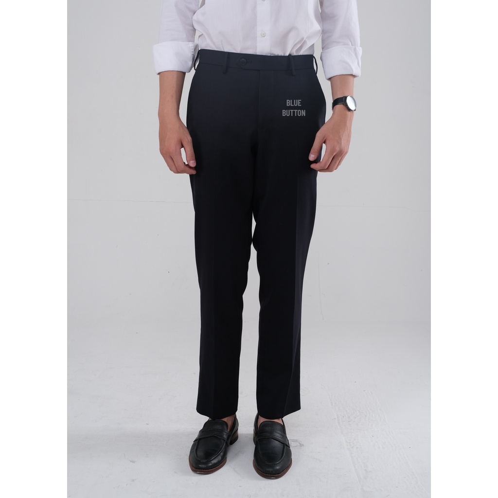 BlueButton Smart Trouser Ankle Pants Supreme - Black