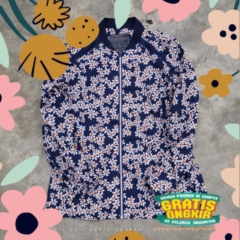 ON SALE 7.7 CUMA 65 RIBU JAKET RUN SENAM ZUMBA JOGGING CASUAL 01 BERBAHAN PARASUT STOK TERBATAS KERE