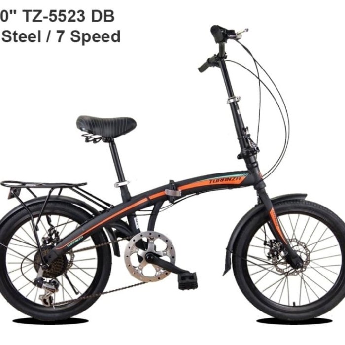Sepeda Lipat 20 Turanza Disc Brake Shimano #Original