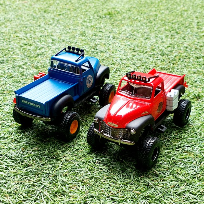 Maisto 4×4 Rebels Diecast Mobil Jeep Wrangler Rubicon Volkswagen Chevrolet  Ford F150 Chevy Silverado Ford F350 Dodge  Miniatur Jeep Offroad Mainan jip Bigfoot Pickup