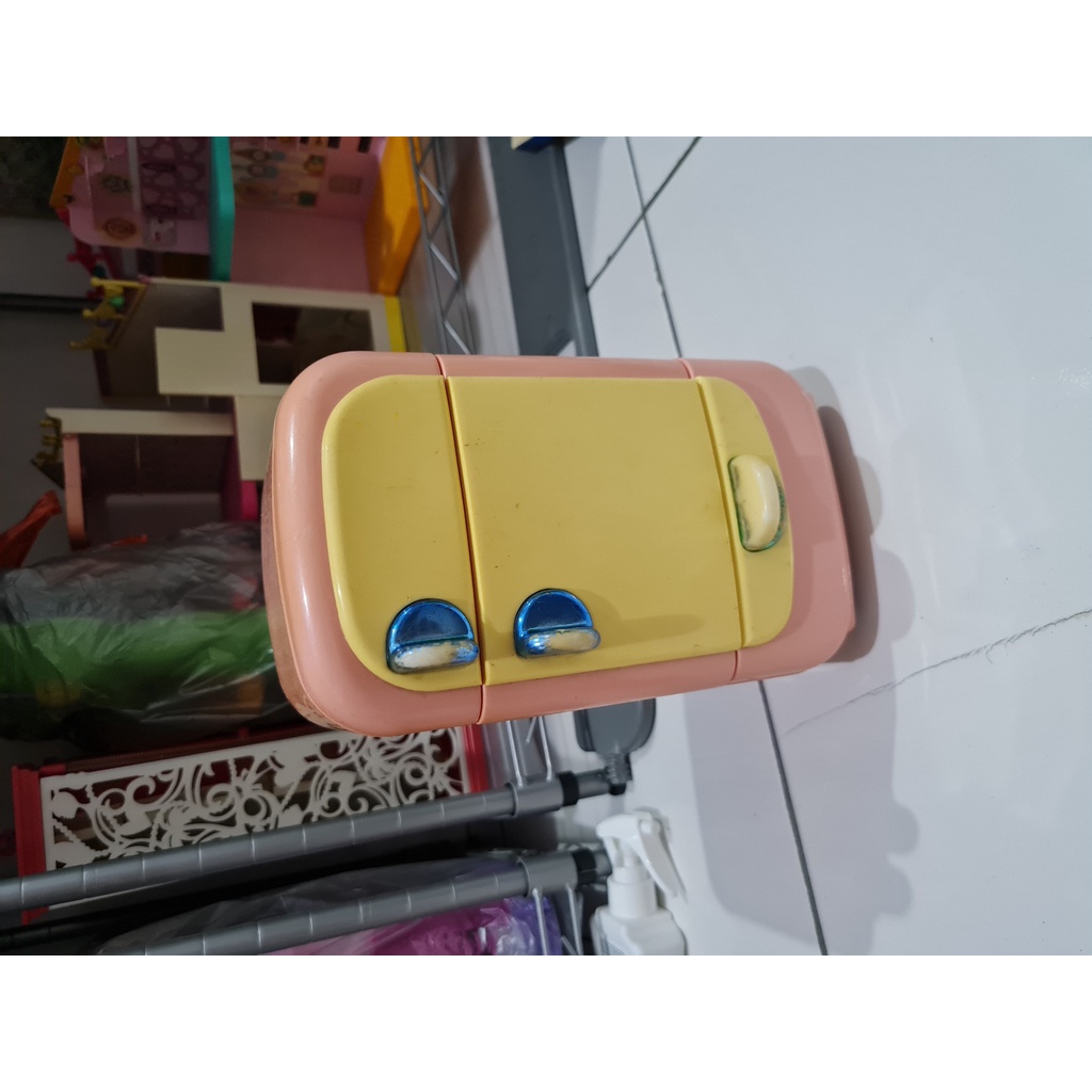 Preloved mainan anak masak masakan kulkas boneka Japan toyroyal 1993