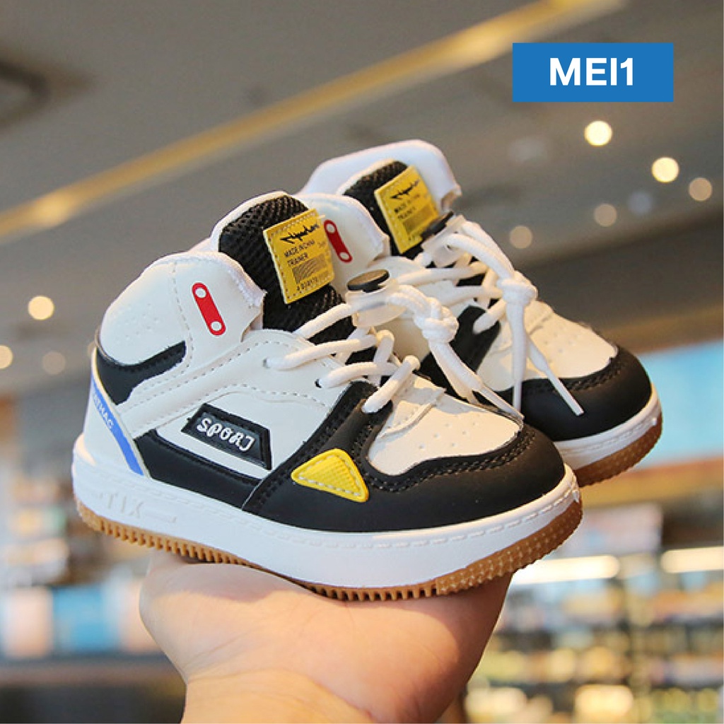 LAPAGO - Sepatu Sneaker Anak Laki Laki Perempuan Import Usia 1 - 6 Tahun Type MEI